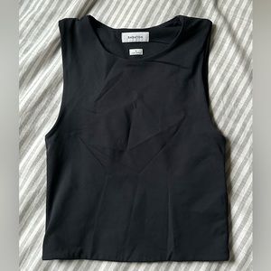 Aritzia Babaton black tank top